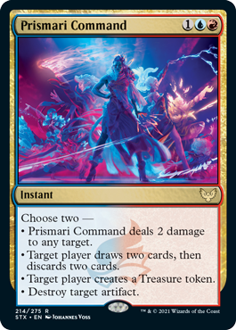 Prismari Command #214 MTG Strixhaven Single