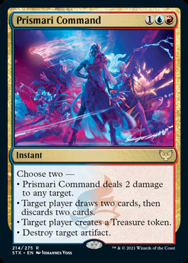 Prismari Command #214 MTG Strixh...
