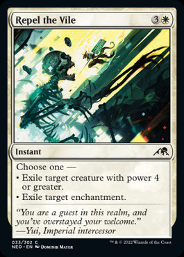 Repel the Vile Kamigawa Neon Dynasty - 033 Non-Foil