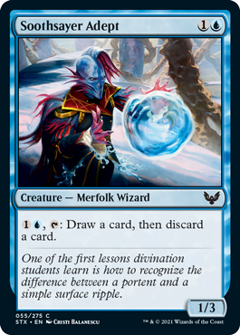 Soothsayer Adept #055 MTG Strixh...