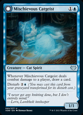 Mischievous Catgeist // Catlike ...