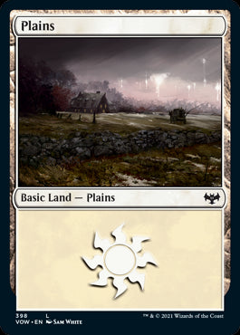 Basic Plains #398 MTG Crimson Vow Single