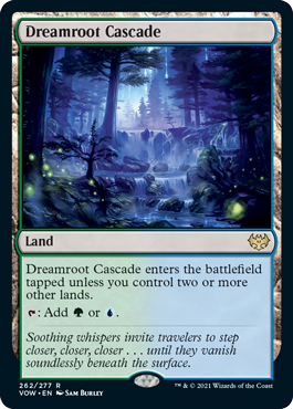 Dreamroot Cascade #262 MTG Crimson Vow Single