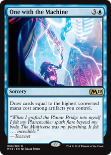 One with the Machine MTG Single | Core Set 2019 #066
