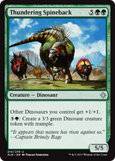 Thundering Spineback MTG Single ...