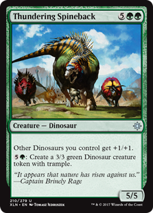 Thundering Spineback MTG Single ...