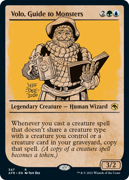 Volo, Guide to Monsters Rulebook Frame #347 | Adventures in the Forgotten RealmsSingles