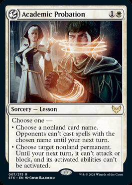 Academic Probation #007 MTG Stri...