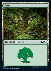 Forest #272 MTG Core 2021 Single