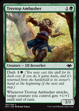 Treetop Ambusher #186 | Modern Horizons MTG Singles