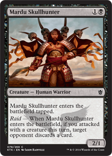 Mardu Skullhunter #078 MTG Khans Of Tarkir Single