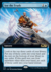 See the Truth Extended Art #352 MTG Core 2021 Single