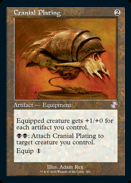 Cranial Plating #392 Time Spiral Remastered Retro Frame Single