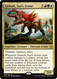 Gishath, Sun's Avatar MTG Single | Ixalan #222