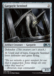 Gargoyle Sentinel MTG Single | Core Set 2019 #236