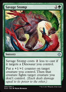 Savage Stomp MTG Single | Ixalan #205