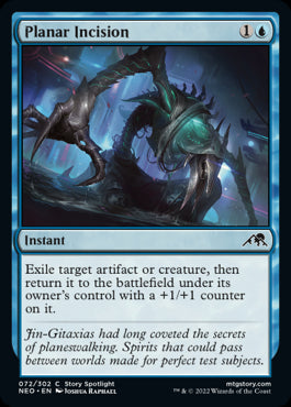 Planar Incision Kamigawa Neon Dynasty - 072 Non-Foil