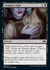 Vampire's Kiss #136 MTG Crim...