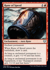 Rune of Speed #148 MTG Kaldheim ...