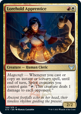 Lorehold Apprentice #198 MTG Strixhaven Single