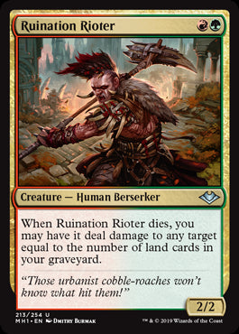 Ruination Rioter #213 | Modern Horizons MTG Singles