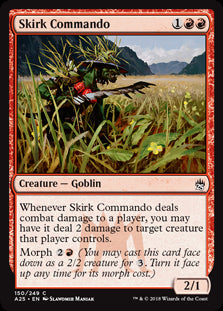 Skirk Commando | Magic! The Gathering Masters 25 #150