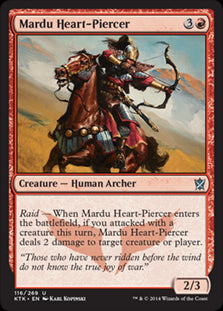 Mardu Heart-Piercer #116 MTG Kha...