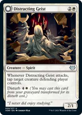 Distracting Geist // Clever Distraction #009 Crimson Vow Single