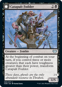 Catapult Fodder // Catapult Captain #099 Crimson Vow Single