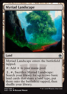 Myriad Landscape | Magic! The Gathering Masters 25 #243