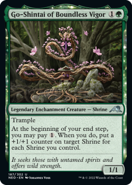 Go-Shintai of Boundless Vigor - NEO 187 Non-Foil