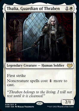 Thalia, Guardian of Thraben #038 MTG Crimson Vow Single