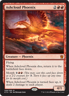 Ashcloud Phoenix #099 MTG Khans Of Tarkir Single