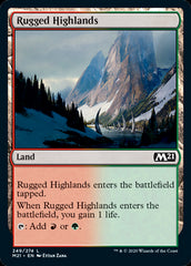 Rugged Highlands #249 MTG Core 2021 Single