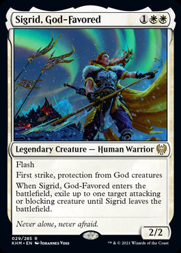 Sigrid, God-Favored #029 MTG Kal...