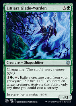 Littjara Glade-Warden #182 MTG K...