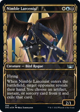 Nimble Larcenist Showcase Gilded Streets Of New Capenna #386
