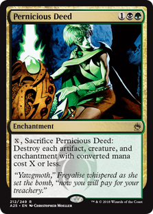 Pernicious Deed | Magic! The Gathering Masters 25 #212