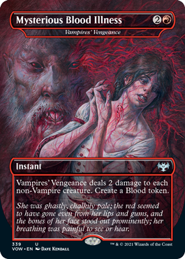 Dracula Showcase Vampires' Vengeance #339 MTG Single