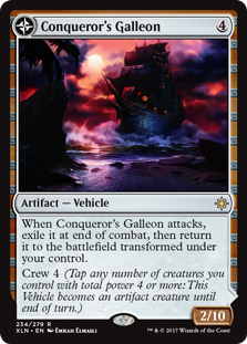Conqueror's Galleon // Conqueror's Foothold MTG Single | Ixalan #234