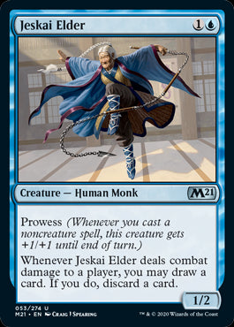 Jeskai Elder #053 MTG Core 2021 ...