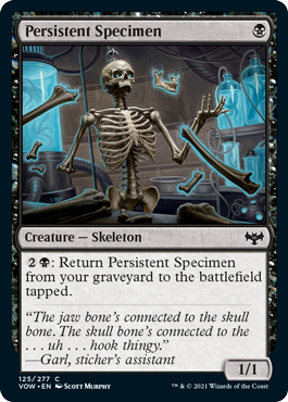 Persistent Specimen #125 MTG Cri...