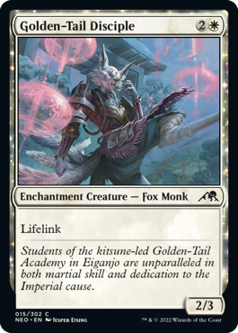 Golden-Tail Disciple Kamigawa Neon Dynasty - 015 Non-Foil