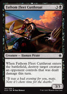 Fathom Fleet Cutthroat MTG Single | Ixalan #107