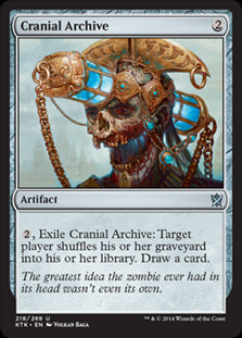 Cranial Archive #218 MTG Khans Of Tarkir Single