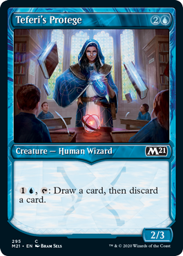 Teferi's Protege Showcase #295 MTG Core 2021 Single