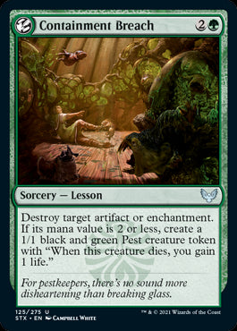 Containment Breach #125 MTG Stri...