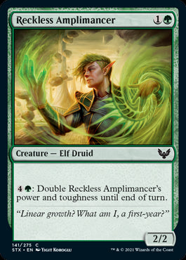 Reckless Amplimancer #141 MTG St...
