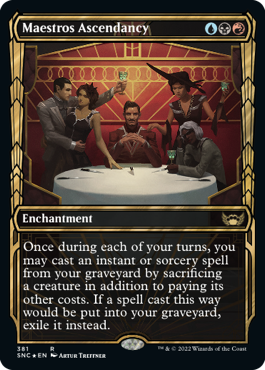 Maestros Ascendancy Showcase Gilded Streets Of New Capenna #381