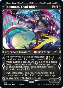 Tatsunari, Toad Rider Special Frame #345 Neon Dynasty